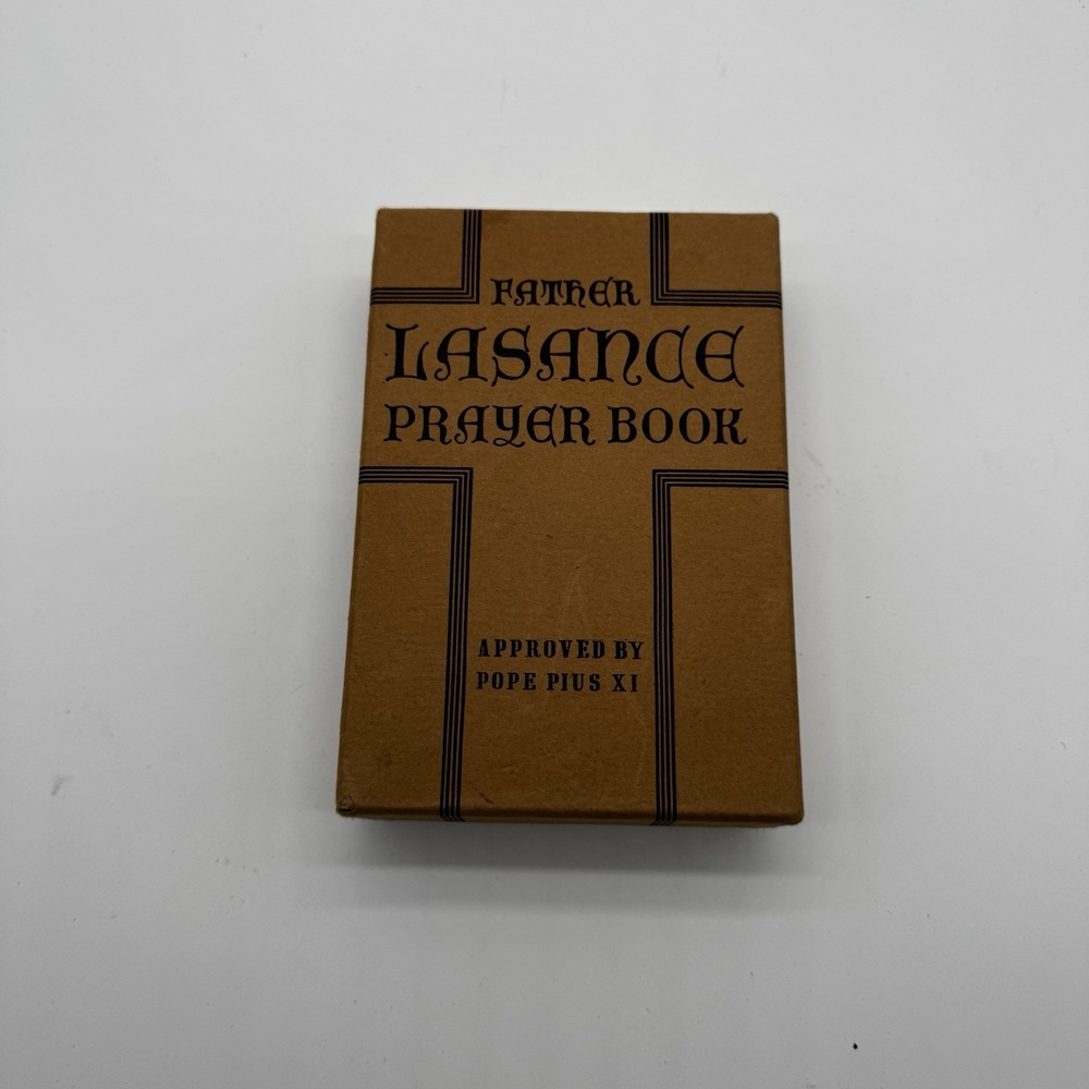 Vintage Father Lasance New Missal For Every Day Catholic Prayer Book Leather Box